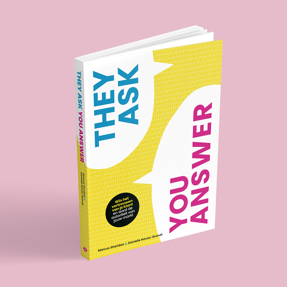 Kijk ontwerp omslag they ask you anser